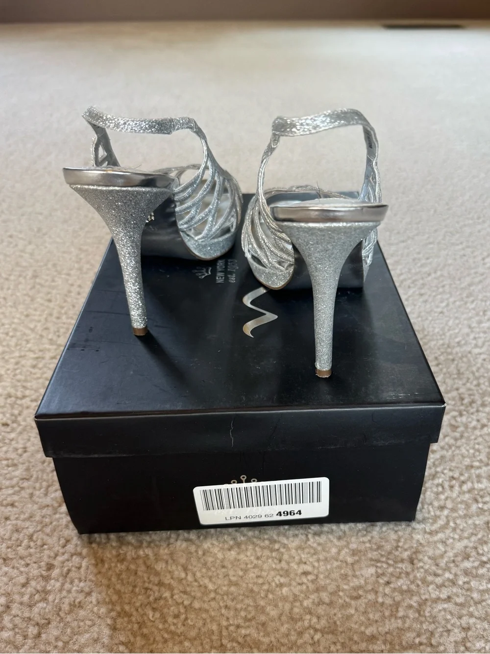 Nina sparkly strappy